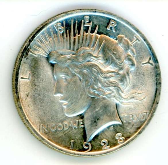 1923 Peace Silver Dollar