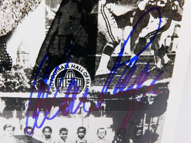 Alan Page, Vikings Autographed Print