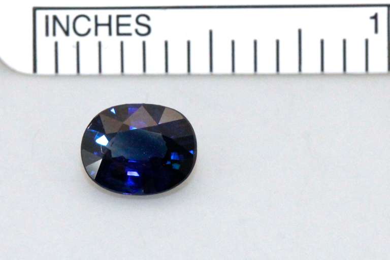 Royal Blue Natural Sapphire - 1.62 cts.