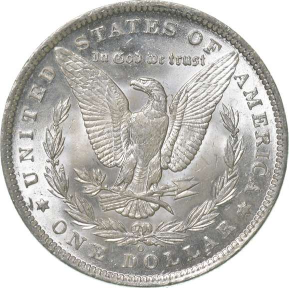 1890-O Morgan Silver Dollar