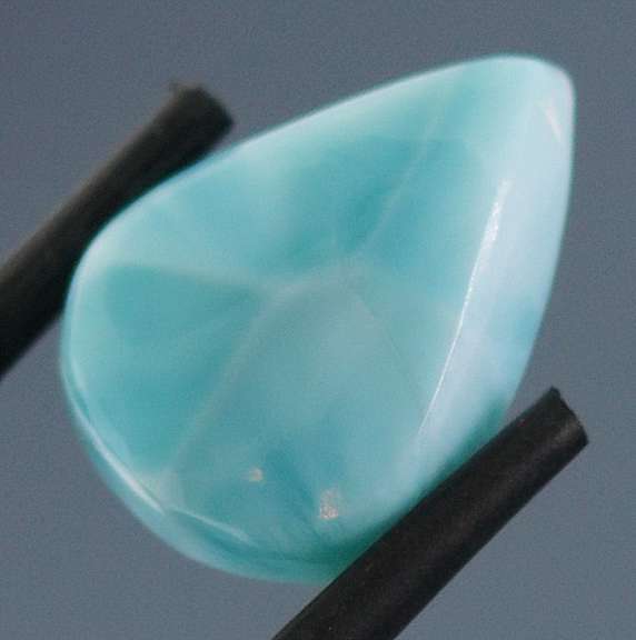 Collectors 8.60ct cloud blue Larimar cabochon