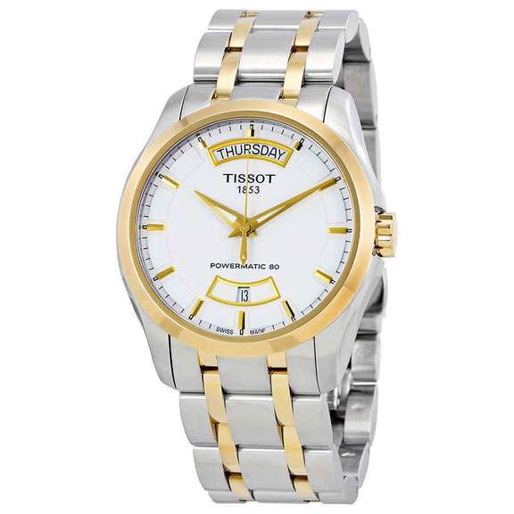 Tissot White Dial Automatic, New In Box.
