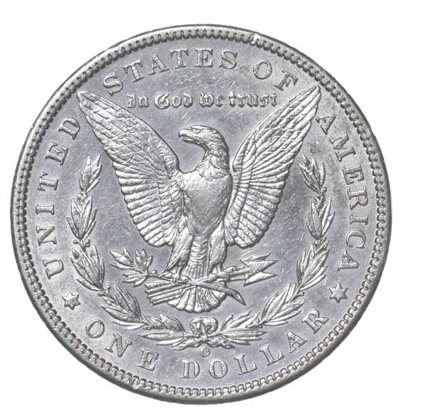 1896-O Morgan Silver Dollar