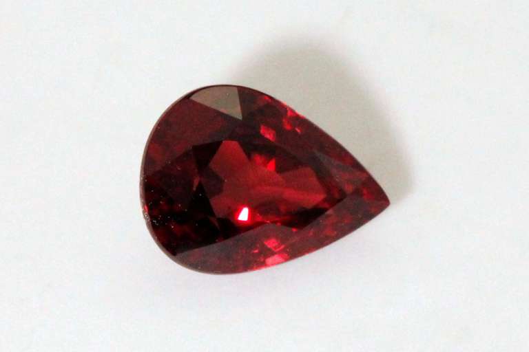 Gem Quality Natural Ruby Pear - 2.10 cts.
