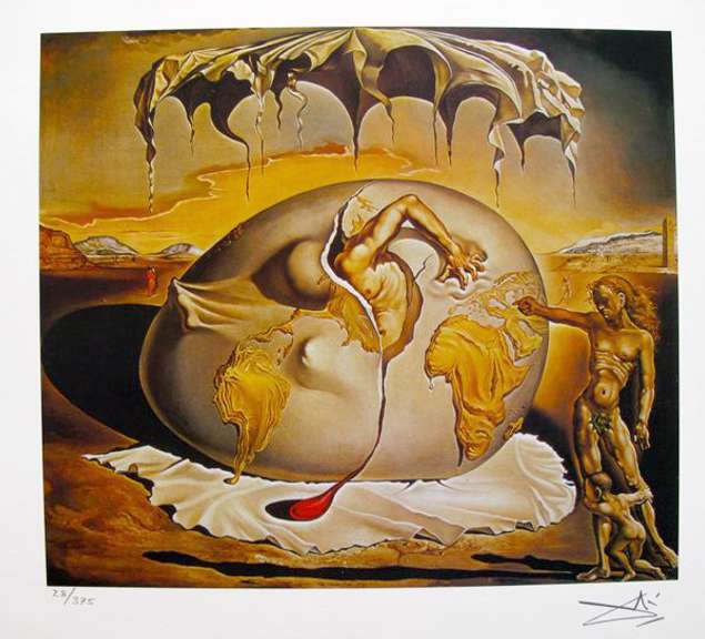 Salvador Dali, Geopolital Child
