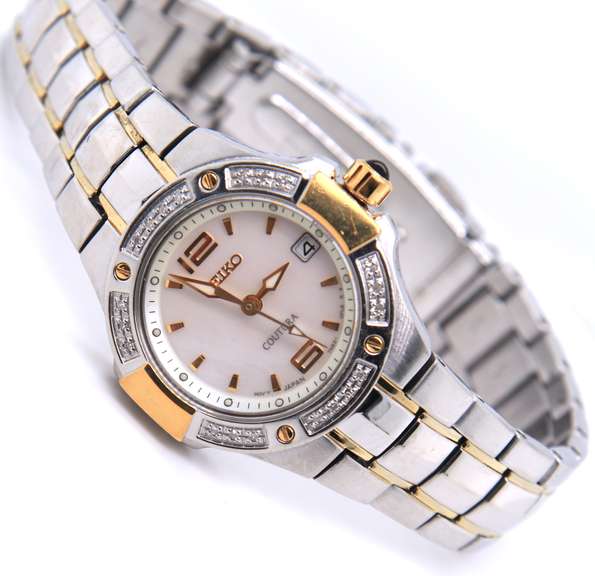 Seiko Couture Two Tone Quartz Watch