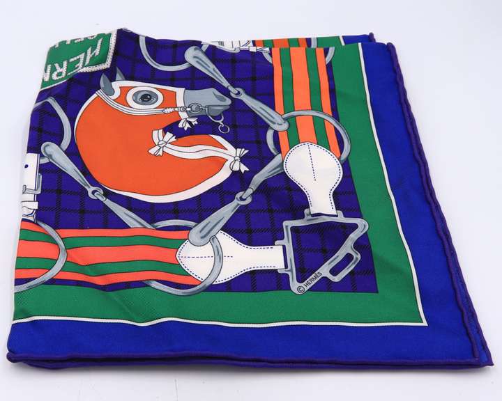Hermes Pocket Square Scarf