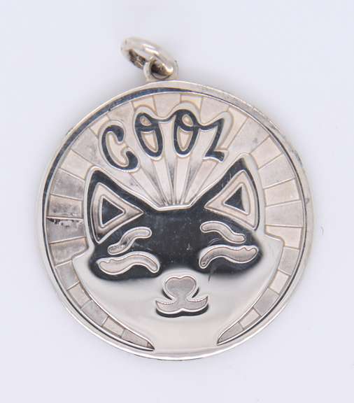 Tiffany & Co Cool Cat Charm in Sterling Silver