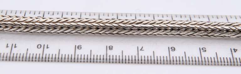 925 Sterling Silver Byzantine Bracelet