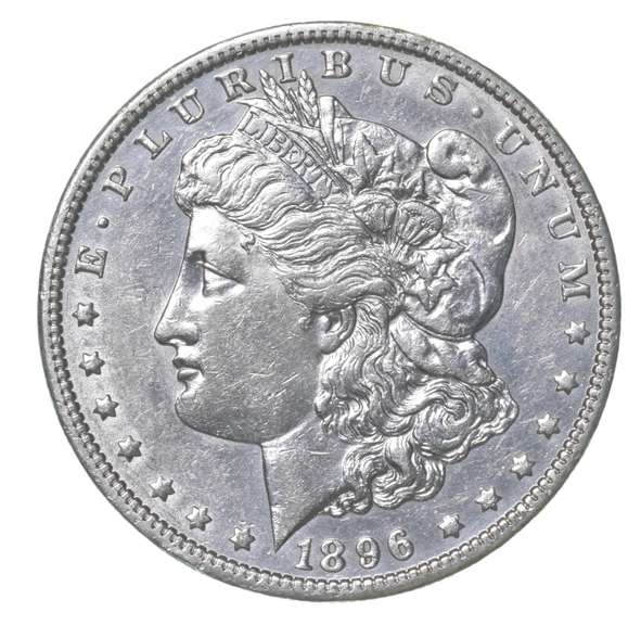 1896-O Morgan Silver Dollar