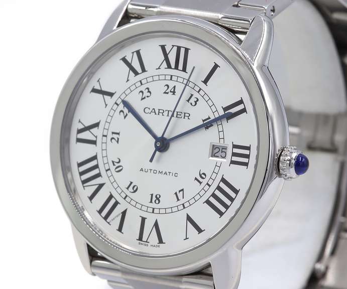 Cartier Ronde Solo 3802 Automatic 42MM White Dial unisex Watch