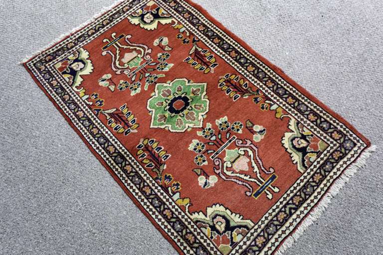 Authentic Persian Sarouk 2.5x4.0