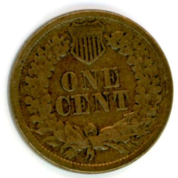 1861 Copper-Nickel Indian Head Cent