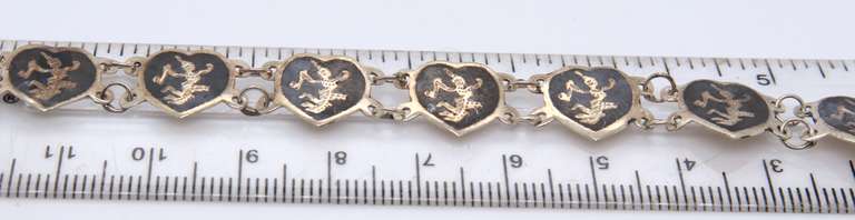 Siam Vintage 925 Sterling Silver Bracelet