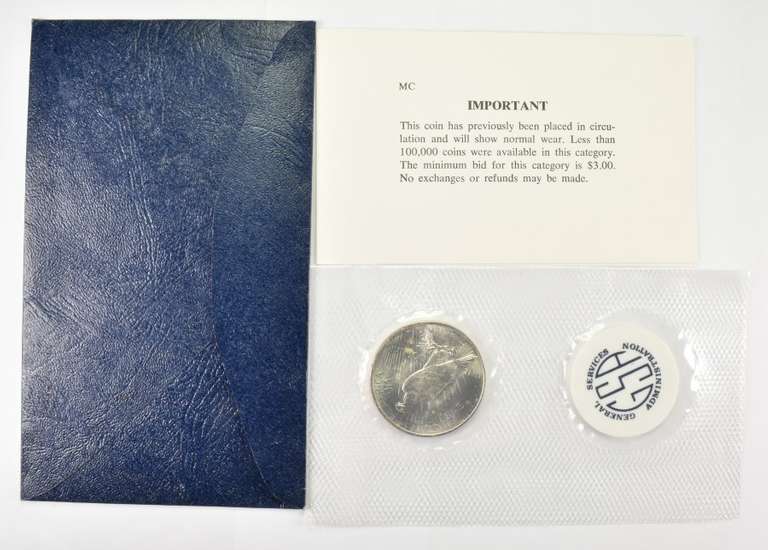 1922 Peace Silver Dollar - GSA Sealed