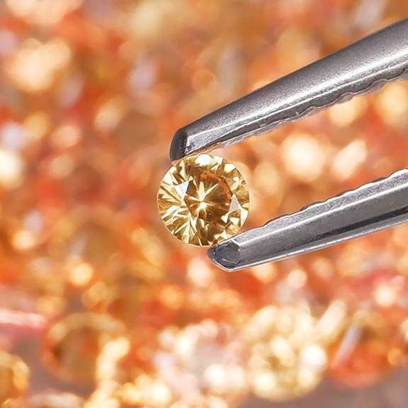 Superb 4.35ct diamond cut Songean Sapphire set