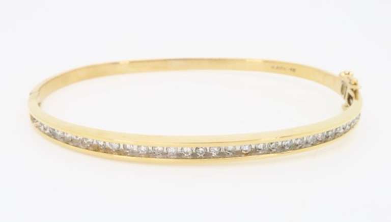 Diamond Bangle Bracelet
