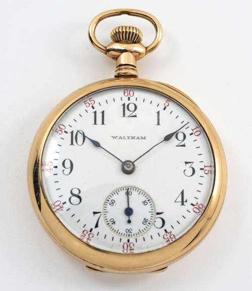 Fine 1906 Lady Waltham 16j GF Pocket Watch