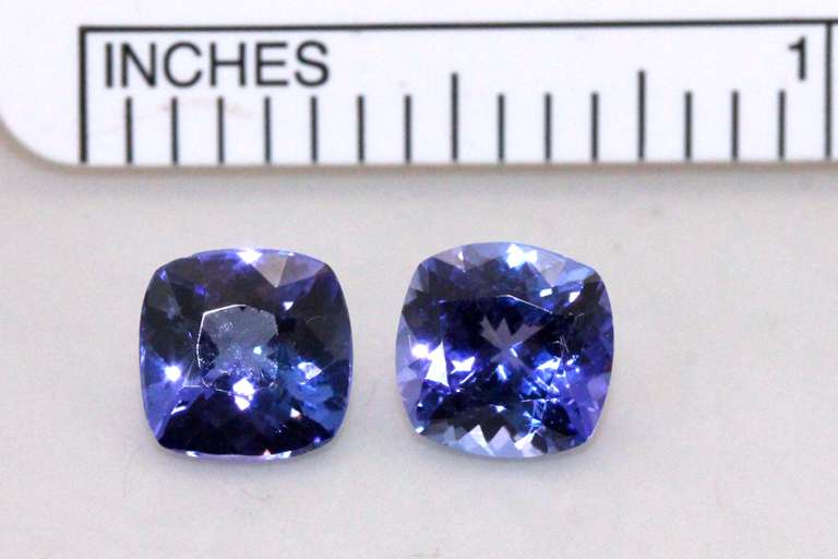 Fine Natural Tanzanite Pair - 314 cts.