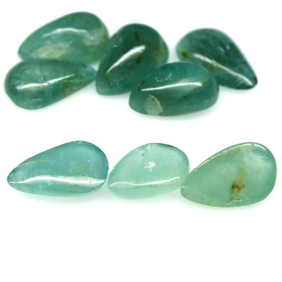Stunning 12.62ct blue green Grandidierite set