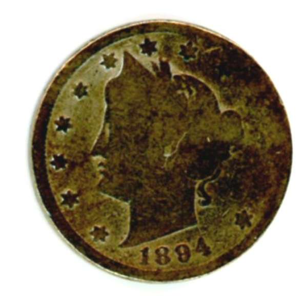 1894 Liberty 'V' Nickel