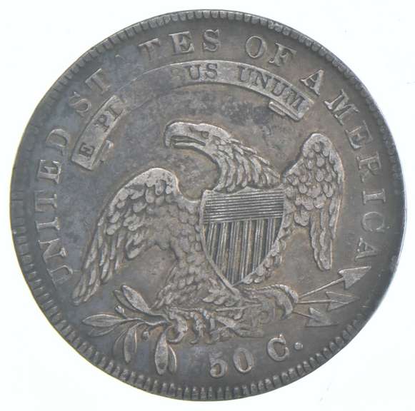 1834 Capped Bust Half Dollar - Small Date & Small Letters