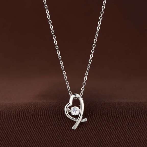 Hear to Heart Dancing pendant