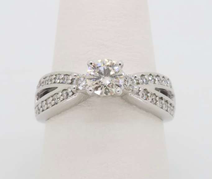 Kate McCullar Split Shank Diamond Engagement Ring