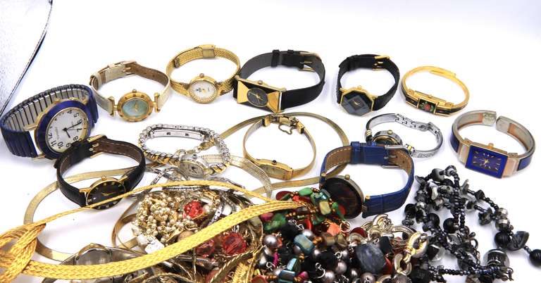 Custom Jewelry and 16 Watches