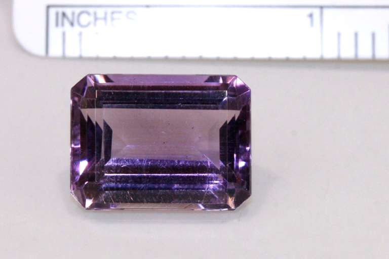 Luscious Natural Amethyst Octagon - 10.99 cts.