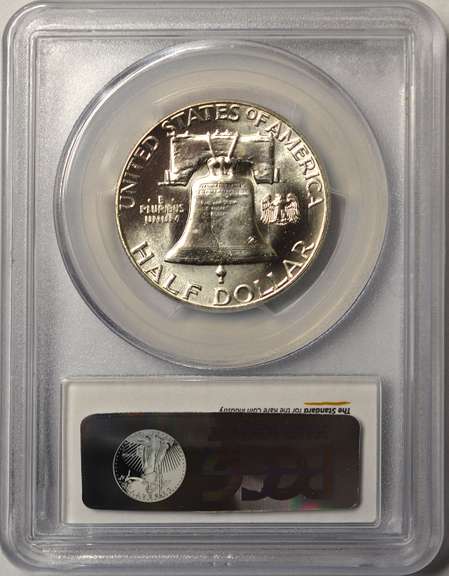 1959 Franklin Half Dollar PCGS MS64