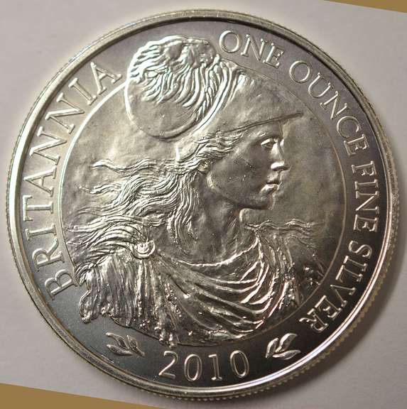 2010 1 Ounce Silver Britannia