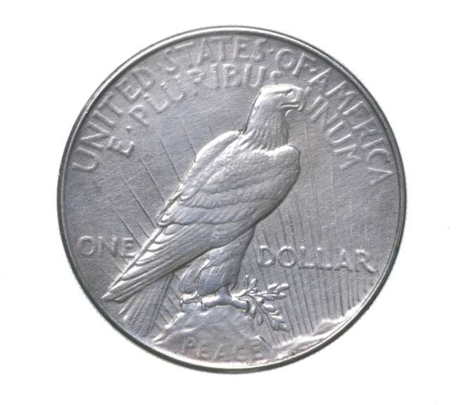 1934 Peace Silver Dollar