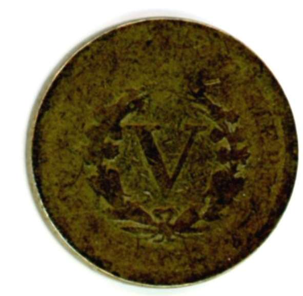 1894 Liberty 'V' Nickel