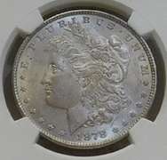 1878 7TF Rv 78 Morgan Dol NGC MS-61
