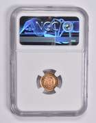 MS67 1968 BBR Peru 1/5 Lima Gold Coin NGC