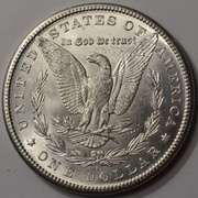 1880-S Flashy Morgan Silver Dollar Brilliant Uncirculated.