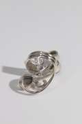 .925 Sterling Silver Labradorite Natural Gem Stone Ring Size 8