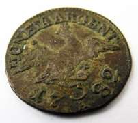 Rare 1782 Fridericus Borussorum Rex German Coin