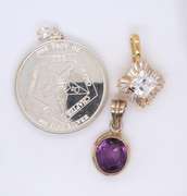 Group Lot of 3 Vintage 925 Sterling Silver Pendants