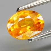 Simply amazing 1.11ct golden yellow Sapphire