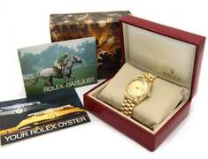 Rolex Day-Date President 18048 36MM Champagne Dial Watch