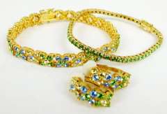 Collection of Joan Rivers Crystal Jewelry