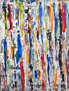 Sabri Said Original Acrylic on Canvas "Hustle"