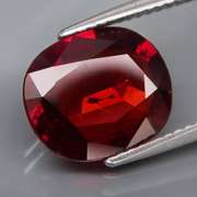 Ravishing 5.02ct cherry red Spessartite Garnet