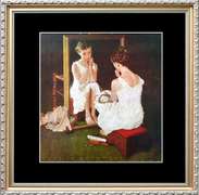 Norman Rockwell, Girl At The Mirror