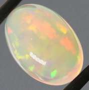 Glowing! 4.15ct full cover multi-pattern Jelly Opal