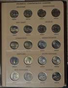 Complete Dansco 50 State Quarter Album, BU.