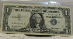 1957 $1. Silver Cert, Star Note