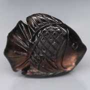 Lovely 26.69ct Smoky Quartz carving